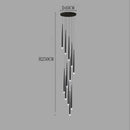 Axyaa Modern LED Pendant Chandelier for Dining Room Lighting