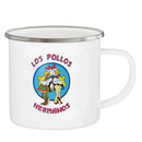 Axyaa Fried Chicken Enamel Travel Coffee Beer Mug 11oz - Friends Birthday Gift