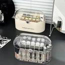 Axyaa Acrylic Lipstick Holder with Dust Lid Organizer
