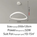 Axyaa Modern LED Chandelier for Living Room, Dining Room, Bedroom