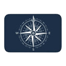 Axyaa Nautical Compass Anchor Rudder Printed Small Non-slip Doormat