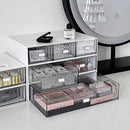 Axyaa Acrylic Makeup Organizer Drawer Desktop Storage Box for Cosmetics & Masks