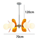 Axyaa Modern Chandelier Stair Pendant Light Living Room Interior Lighting
