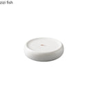 Axya Ceramic Dining Plate Set Unique Tableware for Snacks Sushi Desserts