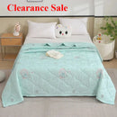 Axyaa Summer Cool Quilt: Washable Thin Cotton Single Double Quilt