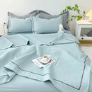 Axyaa Princess Bubble Yarn Quilt Set - French Style Quilted Comforter Blanket