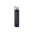 Axyaa Gradient Color Sports Water Bottle with Straw and Handle