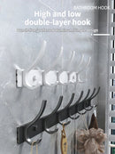Axyaa Wall Hook Storage Organizer for Clothes and Accessories