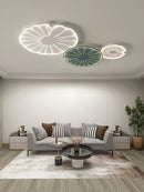 Axyaa Leaf Design Smart Ceiling Chandelier Light for Living Room, Bedroom, Kitchen