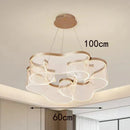 Axyaa Modern LED Chandelier Pendant Light for Dining Room Decor - Indoor Ceiling Lamp