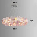 Axyaa Colorful Murano Glass Crystal Pendant Light: Modern Lighting for Living Room, Bedroom, Kitchen
