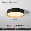 Axyaa Modern LED Ceiling Lamp | Simple Nordic Style for Master Bedroom, Living Room, Study