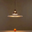 Axyaa LED Saucer Ceiling Chandelier - Modern Artistic Design for Dining and Bedroom Lighting
