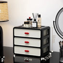 Axyaa Retro Luxury Cosmetic Organizer Makeup Storage Box