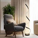 Axyaa LED Floor Lamp, Remote Control Dimming, Modern Minimalist Design, Nordic Ins Style