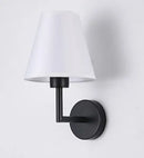 Axyaa Fabric Cover Wall Lamp: Modern Minimalist Bedroom Bedside Light