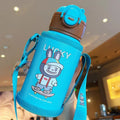 Axyaa Kids Thermos Insulated Cup with Sleeve - Portable Stainless Thermal Bottle
