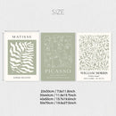 Bohemian Abstract Geometric Portrait Canvas Set by Axyaa