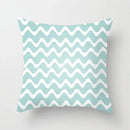 Axyaa Mint Green Geometric Print Lumbar Pillowcase
