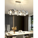 Axyaa Crystal Pendant Light for Modern Minimalist Luxury Living Room