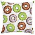 Axyaa Donut Ice Cream Pillow Cover for Girls Room Sofa Bed Couch