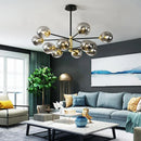 Axyaa Modern minimalist Nordic chandelier for living room, restaurant, and bedroom lighting