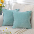 Axyaa Chenille Cushion Cover: Cozy Sofa Bed Decor Pillowcase, 45x45 & 50x50cm