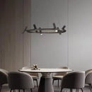 Axyaa High-End Spotlight Chandelier | Nordic Designer Living Room Lighting