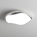 Axyaa Modern Round LED Bedroom Ceiling Lamp, Full Spectrum Dimmable Study Light