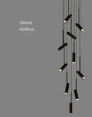 Axyaa Modern LED Pendant Chandelier for Living and Dining Room Decor