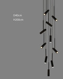 Axyaa LED Pendant Chandeliers: Modern Dining Room & Living Room Lighting