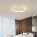 Axyaa Modern Round Iron Ceiling Lights for Bedroom, Dimmable Study Lamp
