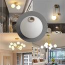 Axyaa Matte White Globe G9 Glass Shade Replacement Various Sizes Glass Cover