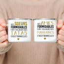 Axyaa Sister Friends Enamel Mug - Pregnancy Announcement Gifts
