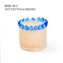 Axyaa Lace Glass Vase Candlestick Scented Pen Container Desktop Storage Flower Vase