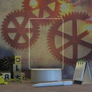 Axya LED Message Board Night Light with Bracket Stand