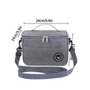 Axyaa Insulated Aluminum Lunch Box Bag Meal Pack Thermal Food Storage