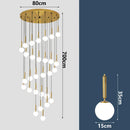 Axyaa Nordic Pendant Light Chandelier for Dining Room & Living Room