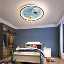 Axyaa Nordic Space Cartoon Chandelier for Kids Room LED Ceiling Lights