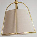 Axya Art Deco Bronze Pendant Lamp with 4 Lights for Dining Room & Bar Decor