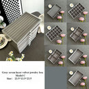 Axyaa 7-Layer Jewelry Organizer with Grids, Drawer, and Display Rack