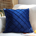 Axyaa Velvet Pillowcase 50x50 Decorative Cushion Cover Sofa Throw Pillow Cover