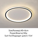 Axyaa Modern Gold/Black Ceiling Lamp for Home Indoor Lighting