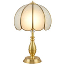 Axyaa Copper Table Lamp LED Desk Light Home Bedroom Decor