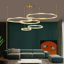 Axyaa Modern LED Ring Chandelier for Living Room, Bedroom, Dining Room