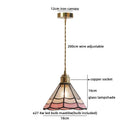 Axyaa Industrial Vintage Glass Shade LED Pendant Chandelier