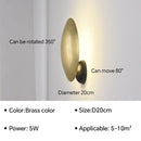 Axyaa Eclipse LED Wall Light for Home Decor & Lighting