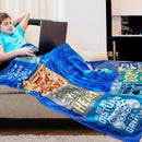Axyaa Best Son Ever Throw Blanket