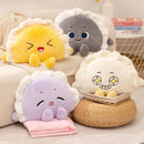 Axyaa Dumpling Cushion Nap Pillow - Warm, Cute & Cozy Office or Living Room Gift