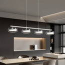 Axyaa Crystal Chandelier Pendant Light for Living Room and Bedroom